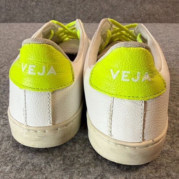 Veja Esplar Laces US Size 6 EUR 37 Blue White Neon Green - Picture 4 of 7